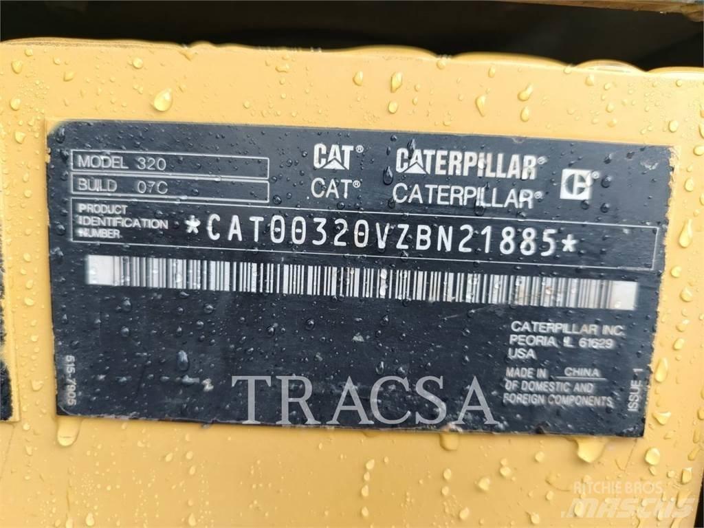 CAT 320 Vikšriniai ekskavatoriai