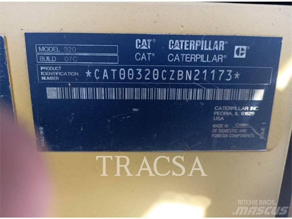 CAT 320 Vikšriniai ekskavatoriai
