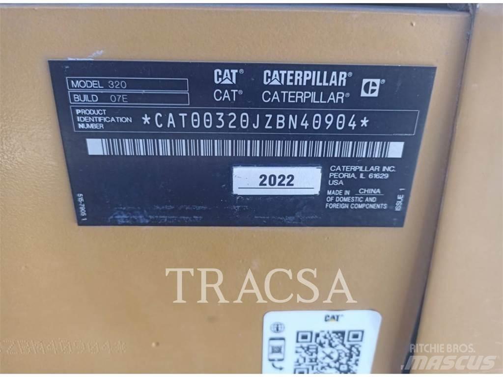 CAT 320 Vikšriniai ekskavatoriai