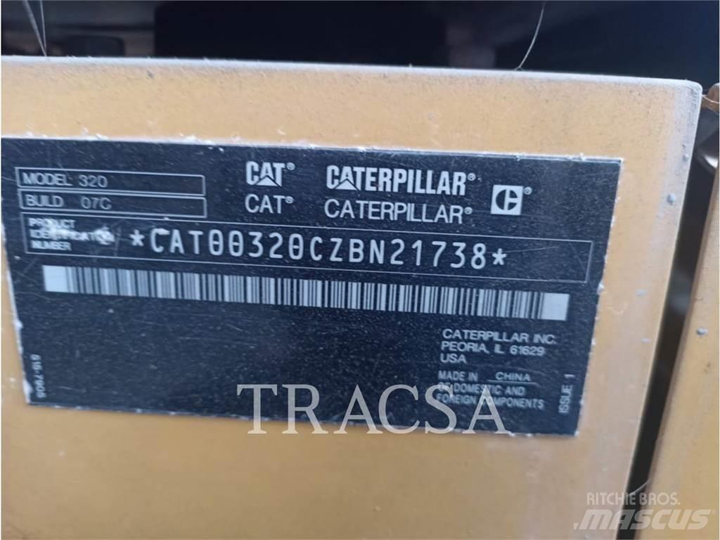 CAT 320 Vikšriniai ekskavatoriai