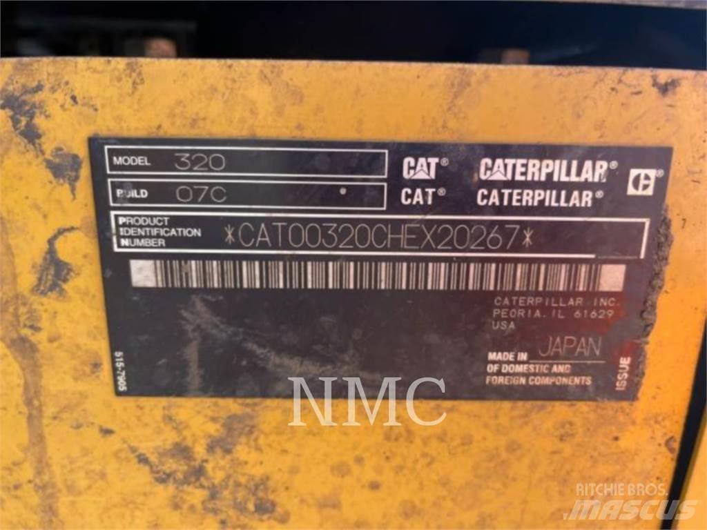 CAT 320 Vikšriniai ekskavatoriai