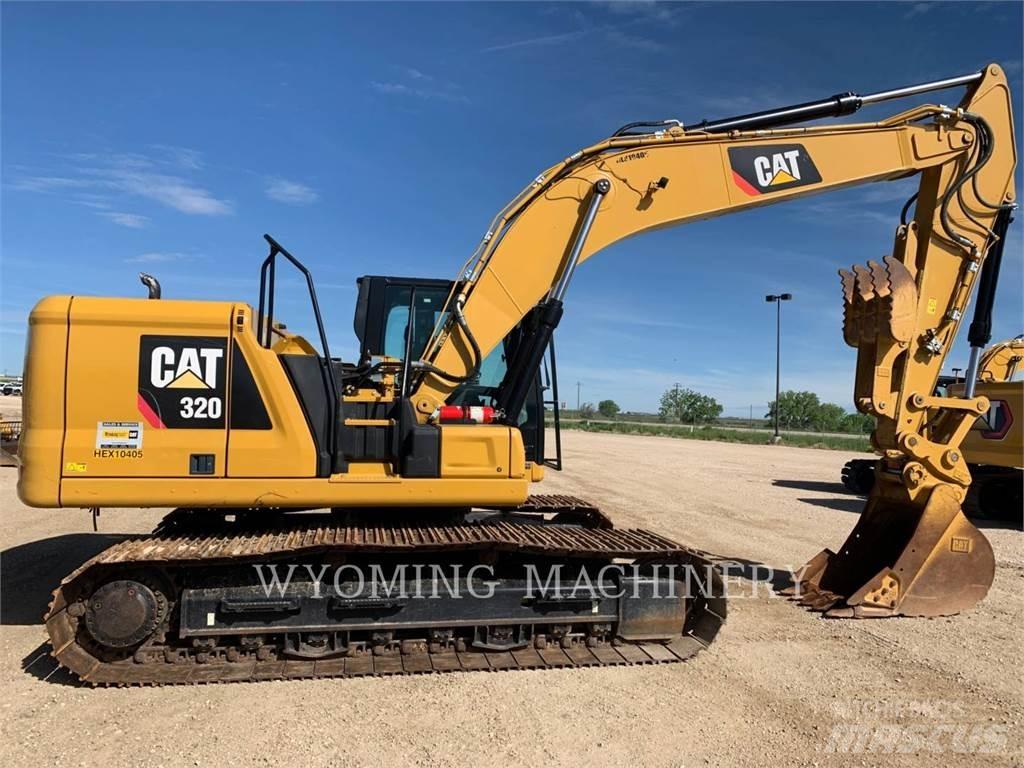 CAT 320 Vikšriniai ekskavatoriai