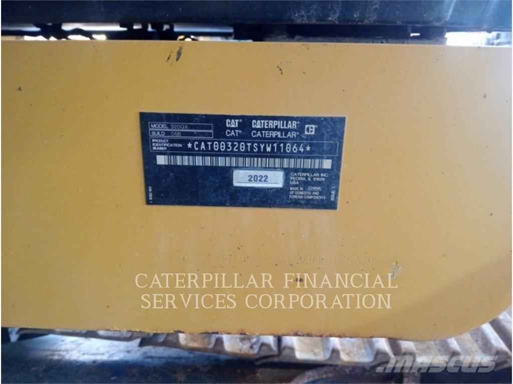 CAT 320-05GX Vikšriniai ekskavatoriai