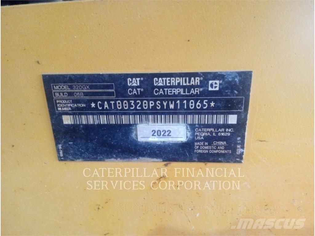 CAT 320-05GX Vikšriniai ekskavatoriai