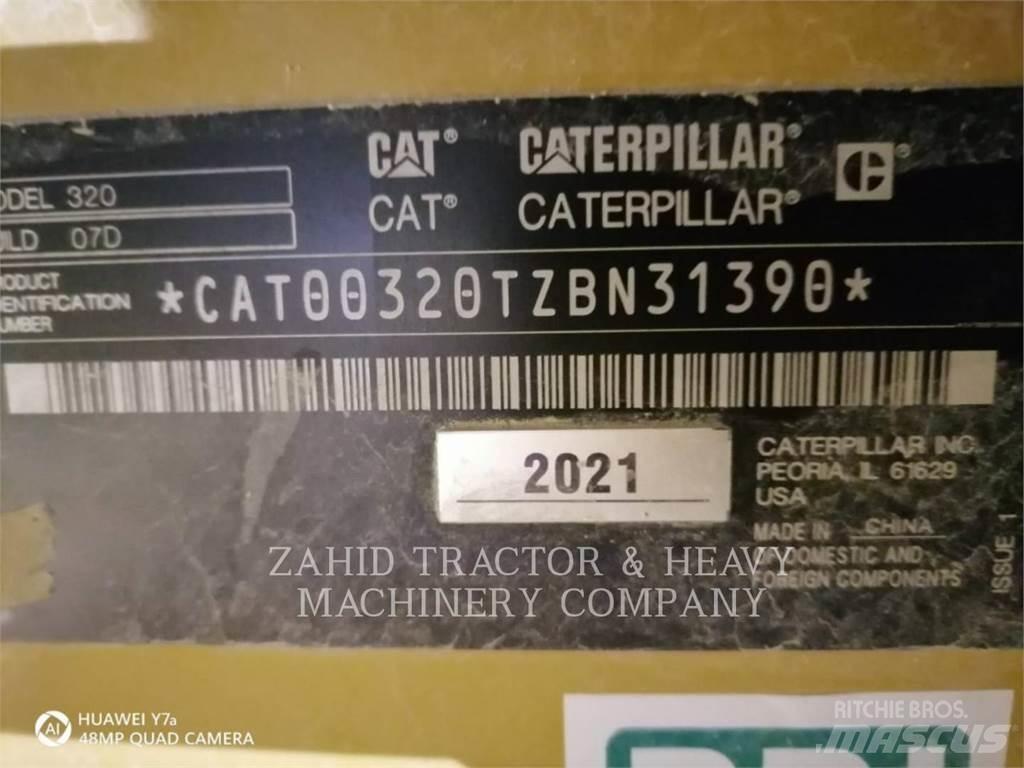 CAT 320-07 Vikšriniai ekskavatoriai