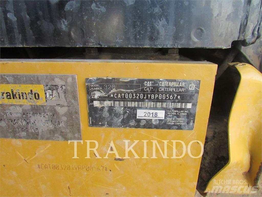 CAT 320-07 Vikšriniai ekskavatoriai
