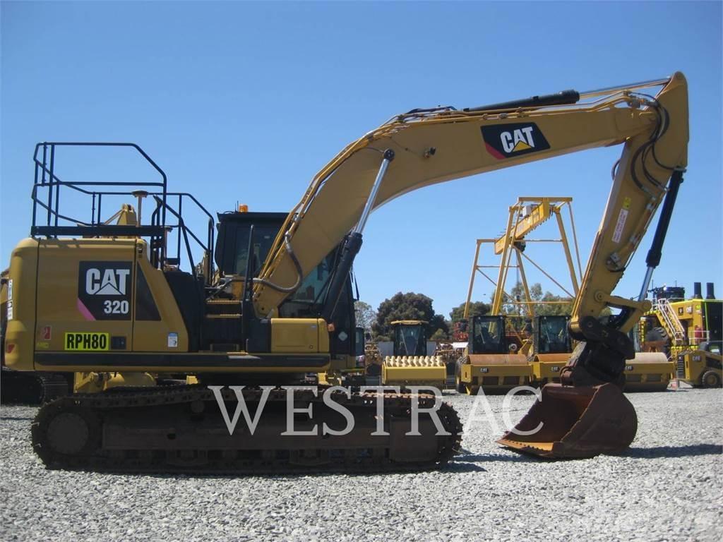 CAT 320-07 Vikšriniai ekskavatoriai