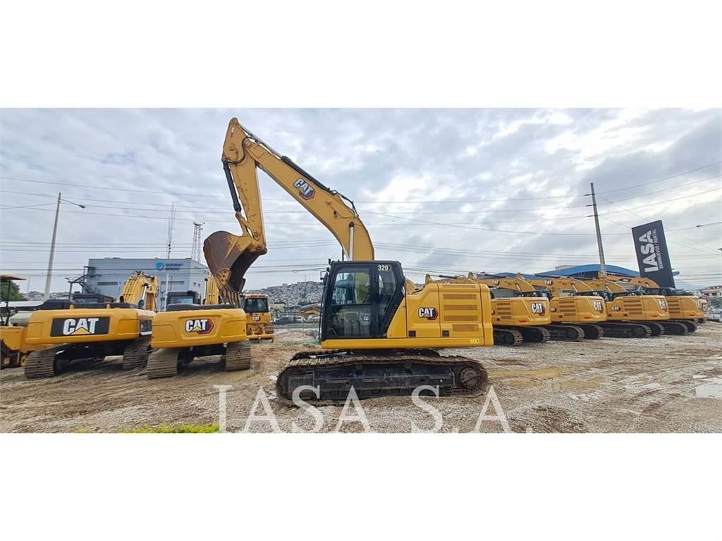 CAT 320-07 Vikšriniai ekskavatoriai