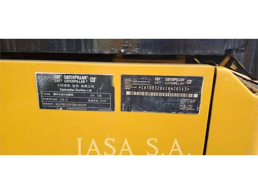 CAT 320-07 Vikšriniai ekskavatoriai