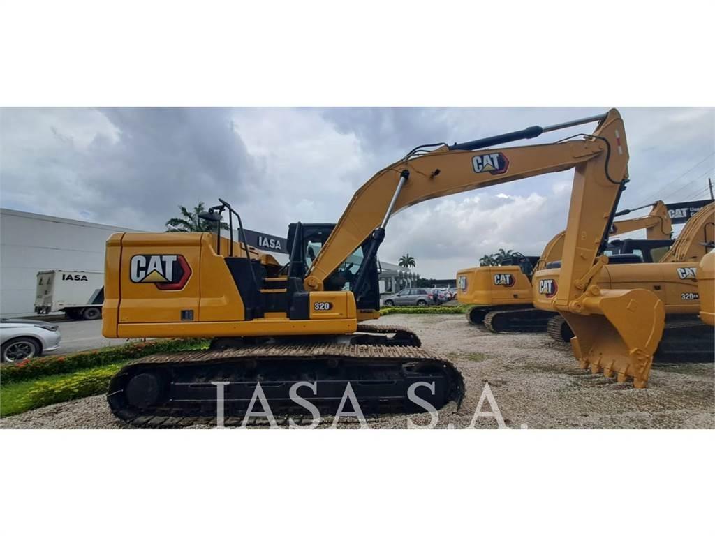 CAT 320-07 Vikšriniai ekskavatoriai