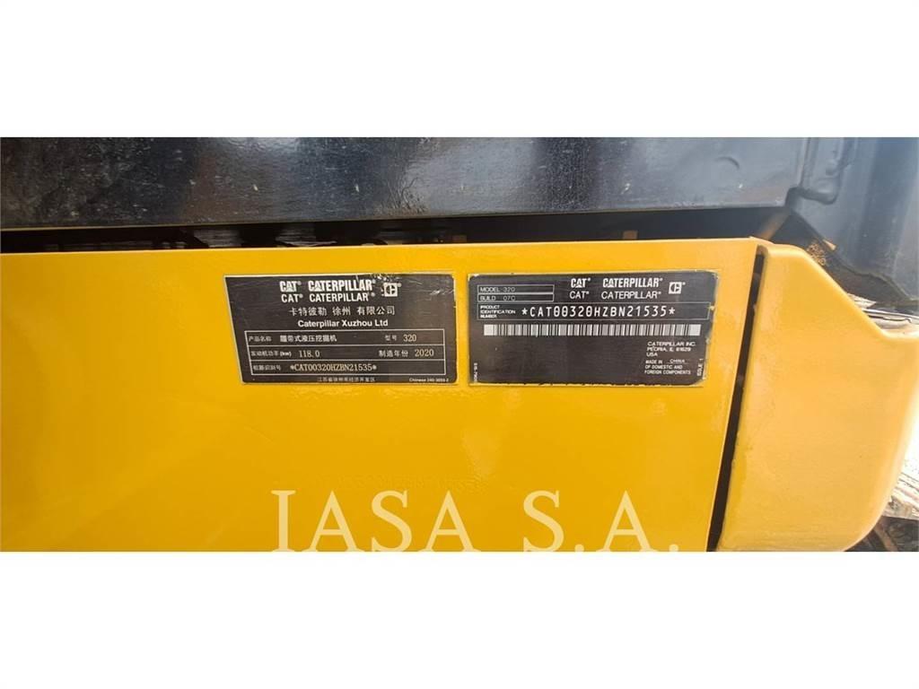 CAT 320-07 Vikšriniai ekskavatoriai