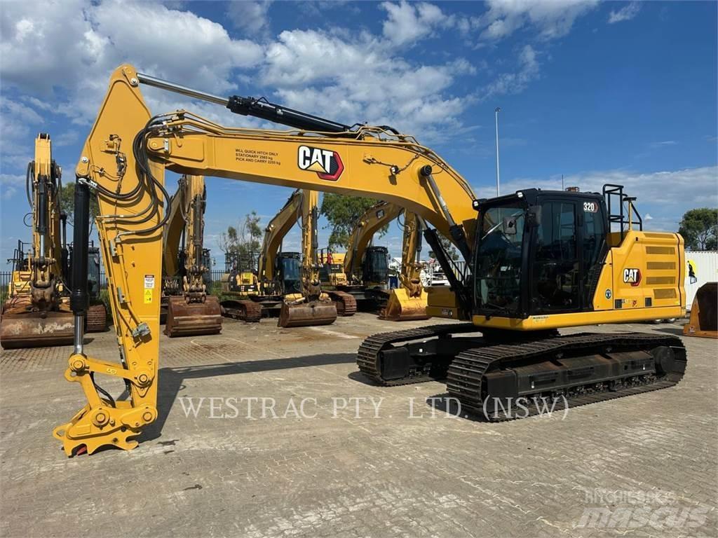 CAT 320-07 Vikšriniai ekskavatoriai