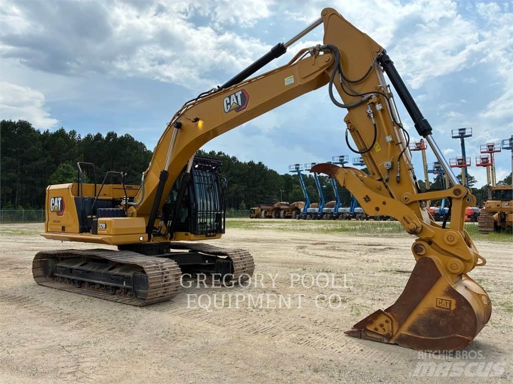 CAT 320-07 Vikšriniai ekskavatoriai