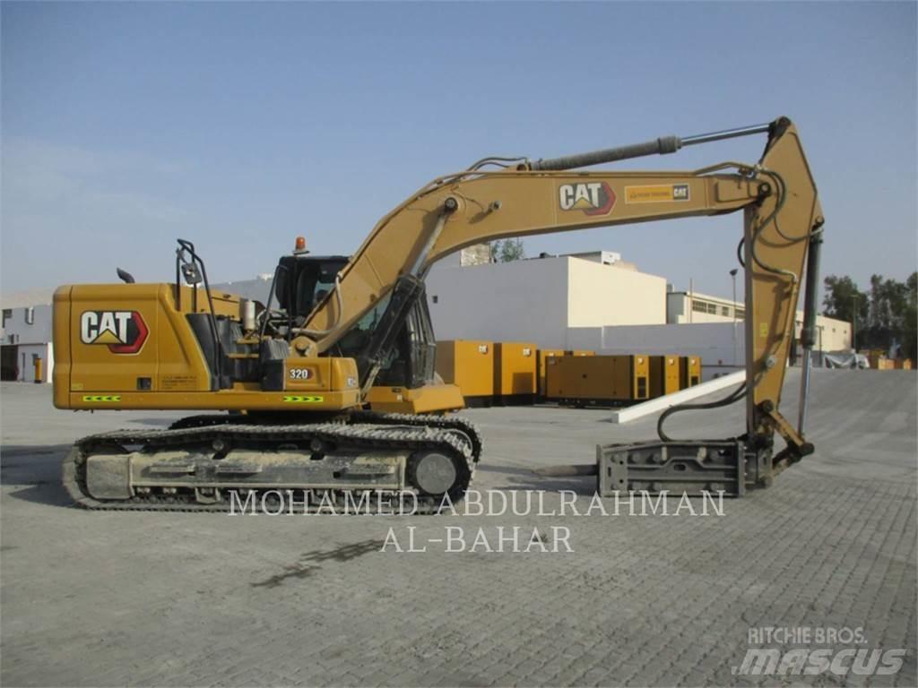 CAT 320-07 Vikšriniai ekskavatoriai