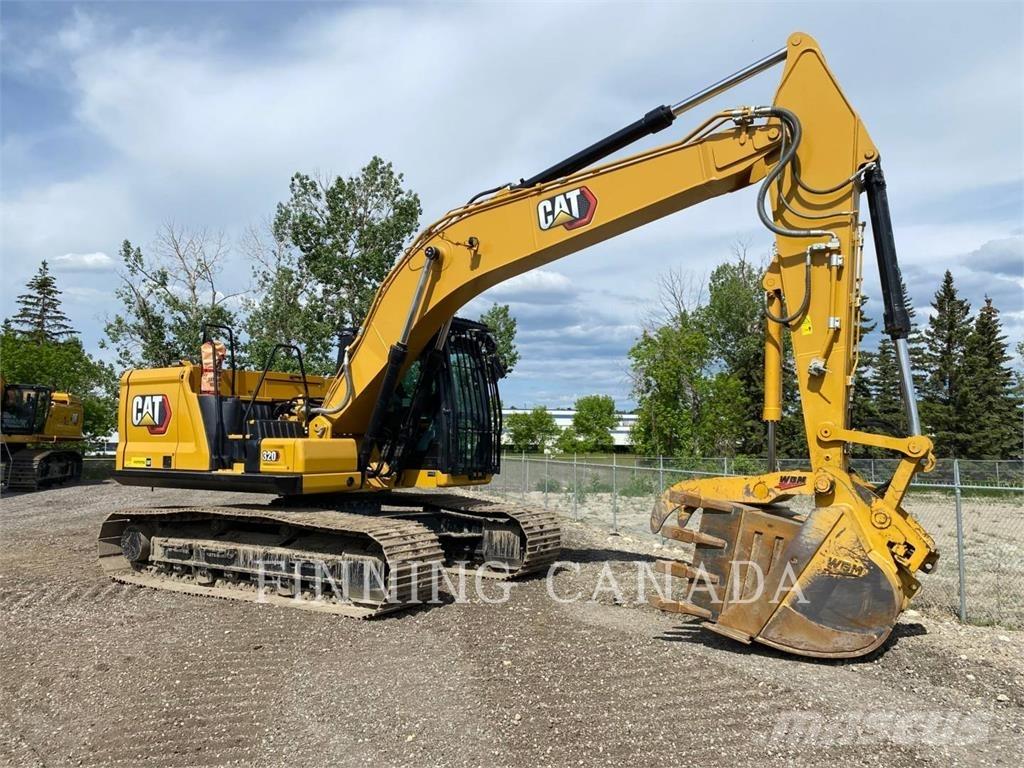 CAT 320-07 Vikšriniai ekskavatoriai