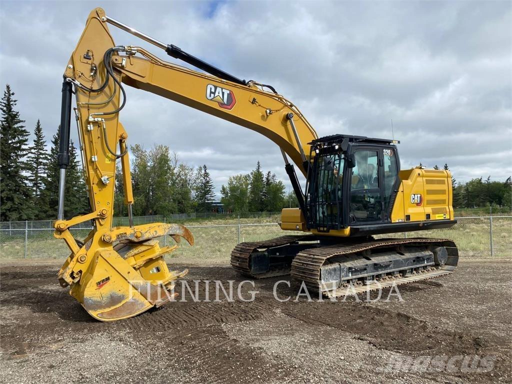 CAT 320-07 Vikšriniai ekskavatoriai