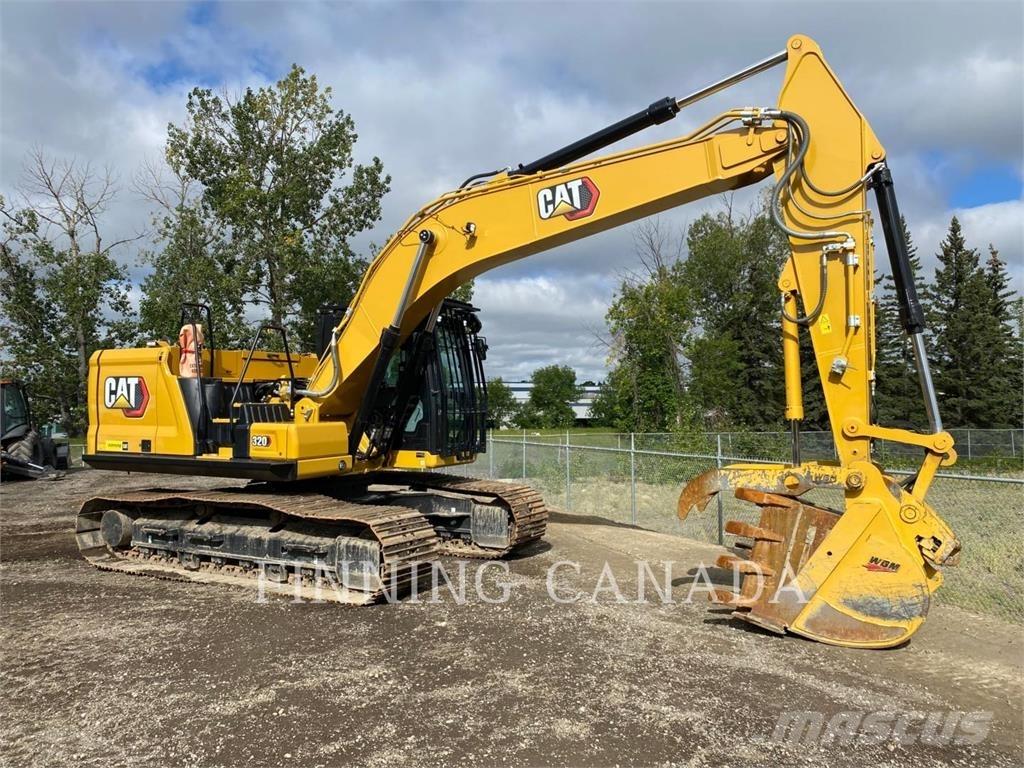 CAT 320-07 Vikšriniai ekskavatoriai