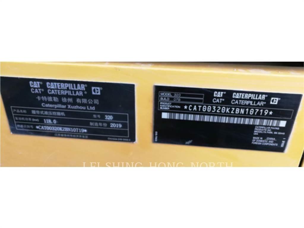 CAT 320-07 Vikšriniai ekskavatoriai