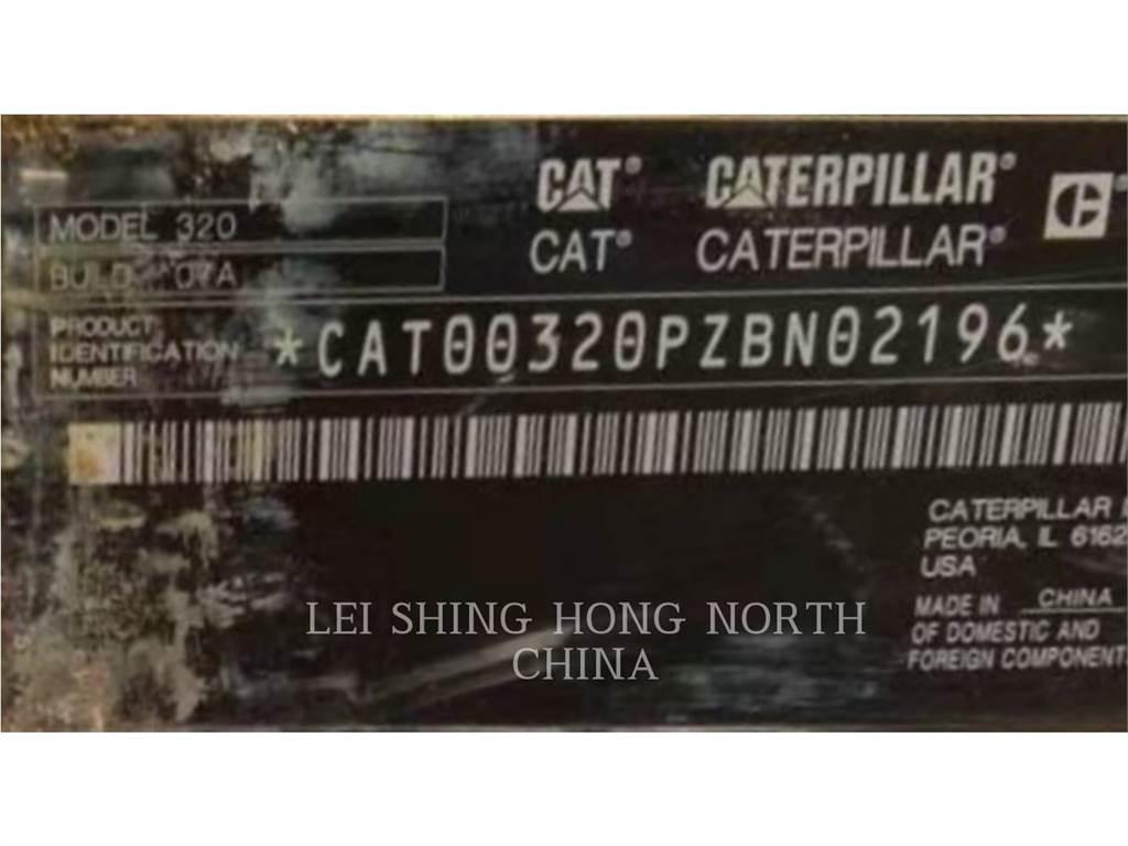 CAT 320-07 Vikšriniai ekskavatoriai