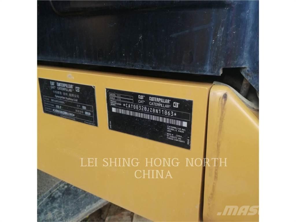 CAT 320-07 Vikšriniai ekskavatoriai