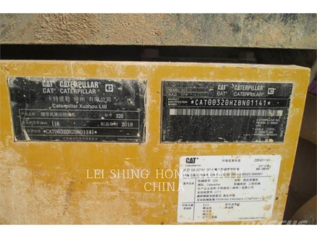 CAT 320-07 Vikšriniai ekskavatoriai