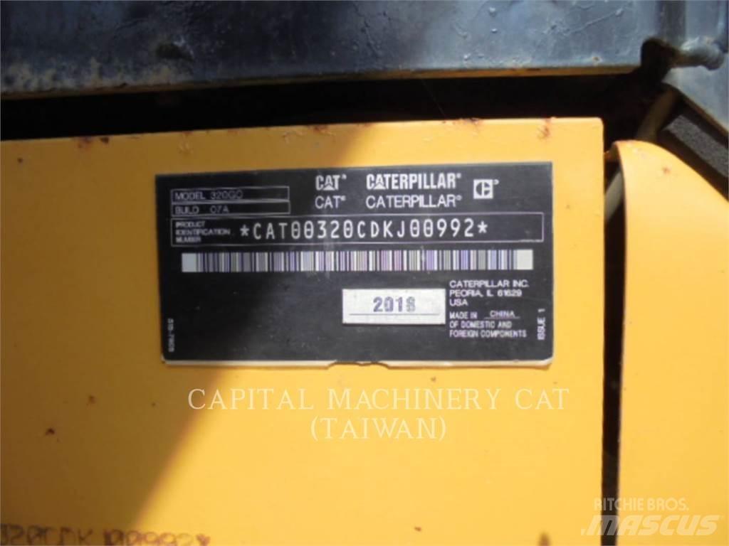 CAT 320-07GC Vikšriniai ekskavatoriai