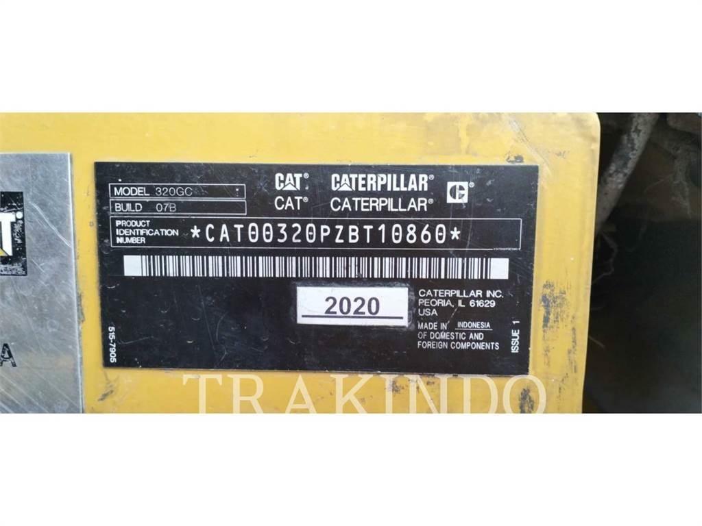 CAT 320-07GC Vikšriniai ekskavatoriai