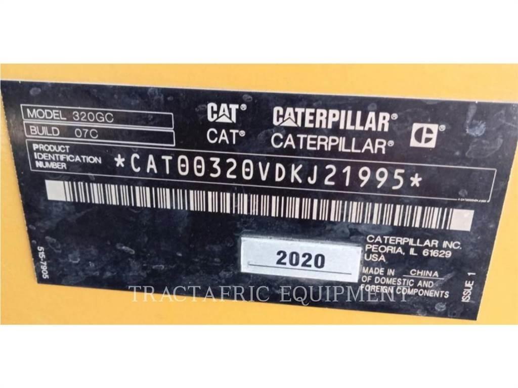 CAT 320-07GC Vikšriniai ekskavatoriai