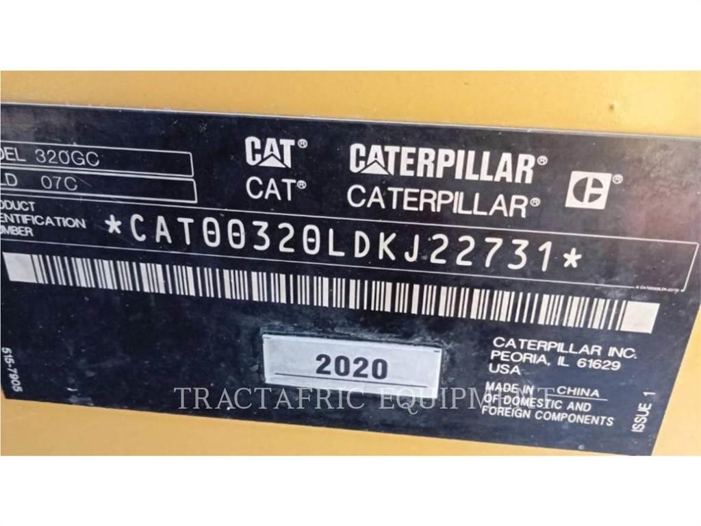 CAT 320-07GC Vikšriniai ekskavatoriai