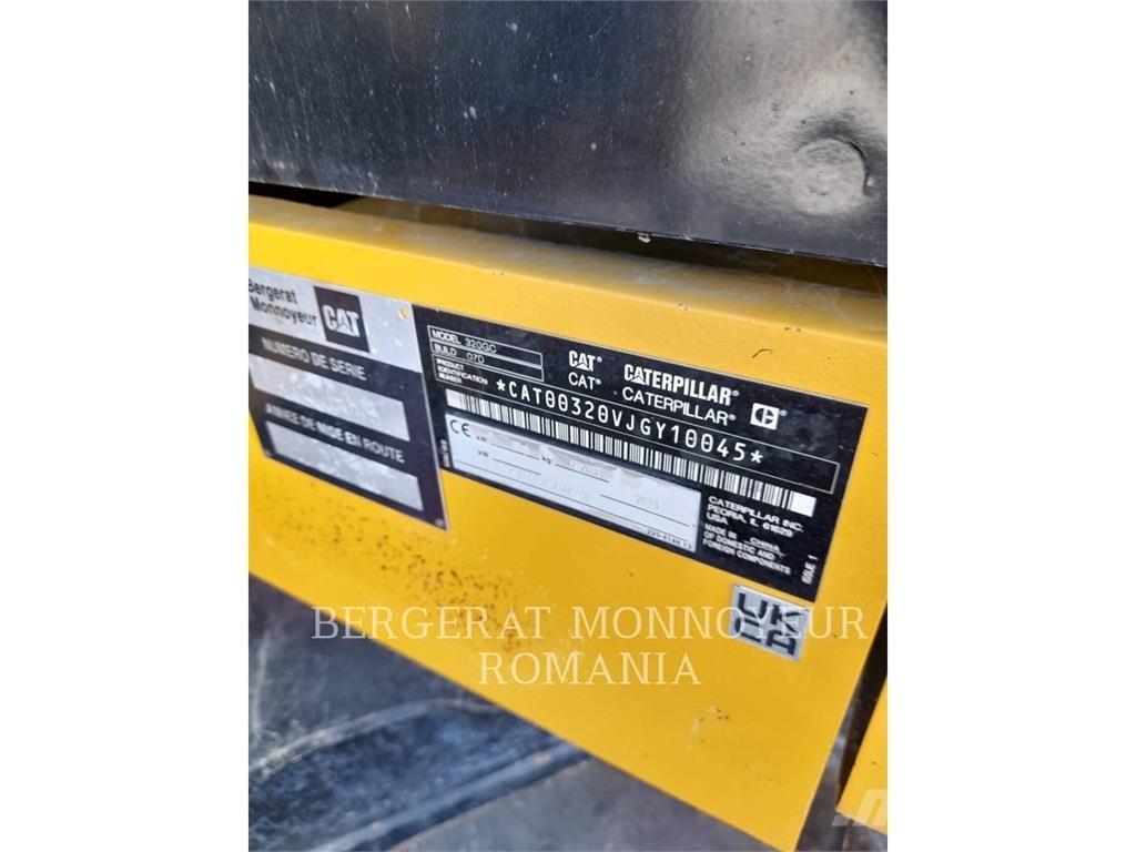 CAT 320-07GC Vikšriniai ekskavatoriai