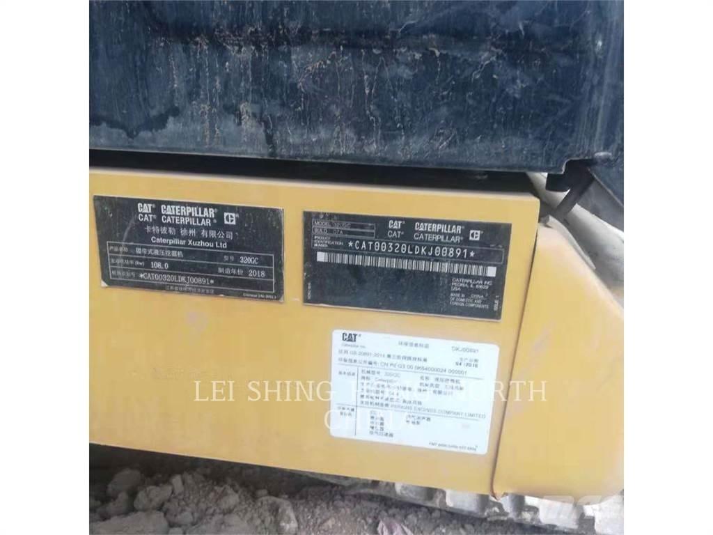 CAT 320-07GC Vikšriniai ekskavatoriai