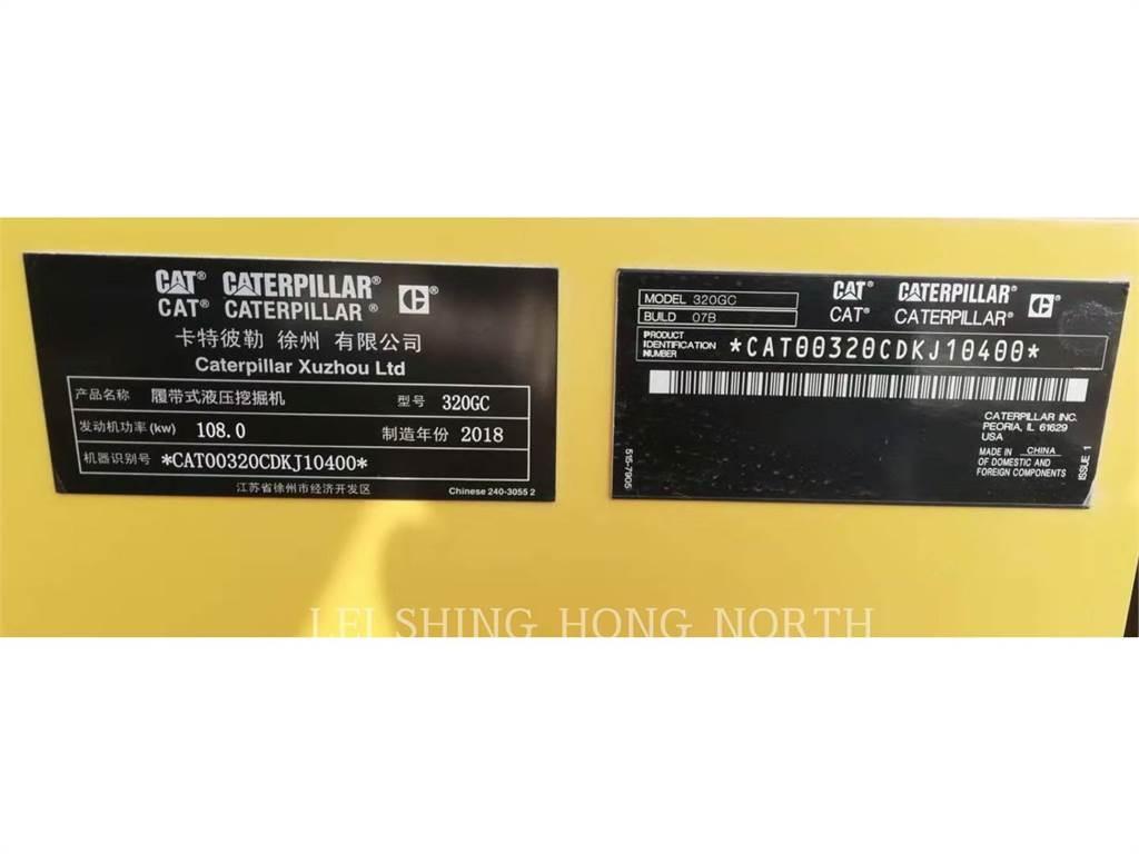 CAT 320-07GC Vikšriniai ekskavatoriai