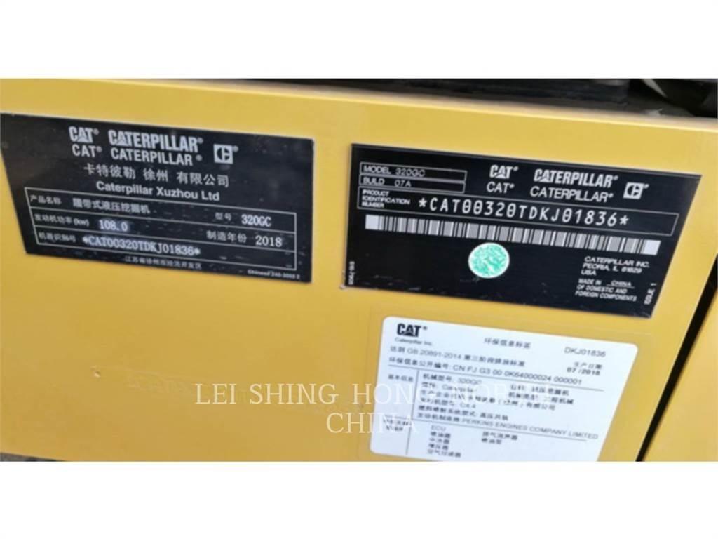 CAT 320-07GC Vikšriniai ekskavatoriai