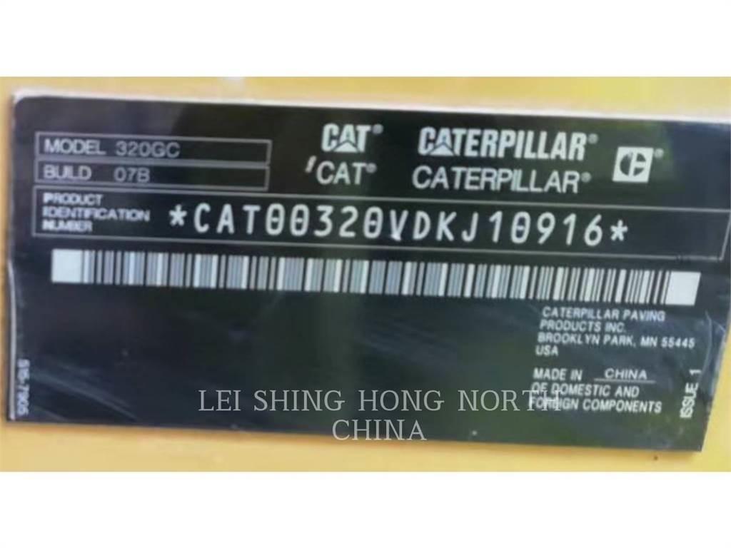 CAT 320-07GC Vikšriniai ekskavatoriai
