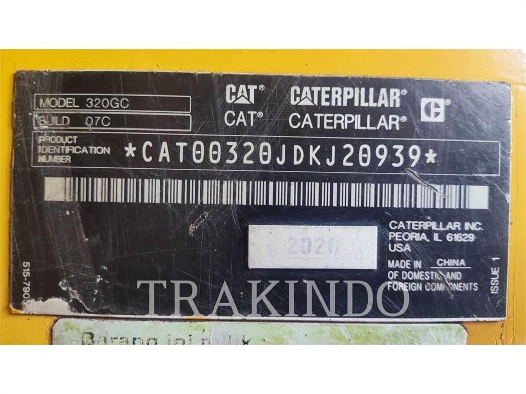 CAT 320-07GC Vikšriniai ekskavatoriai