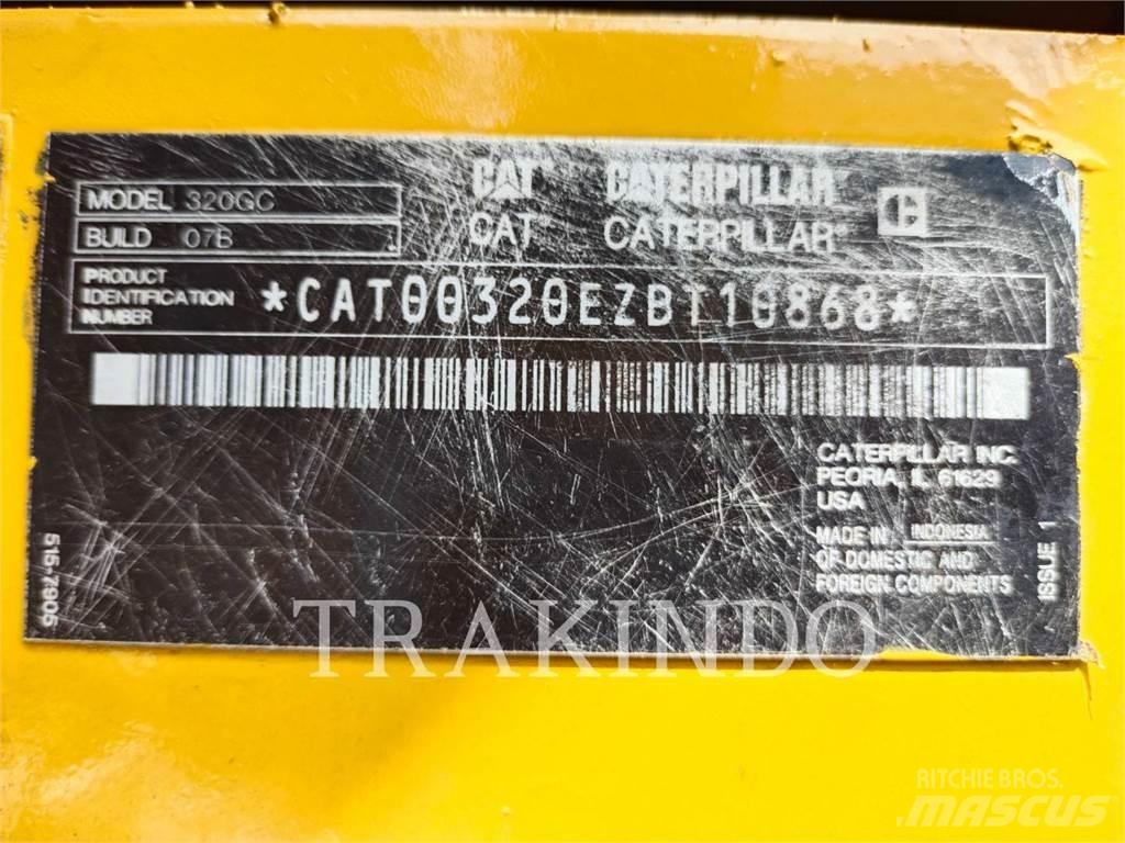 CAT 320-07GC Vikšriniai ekskavatoriai
