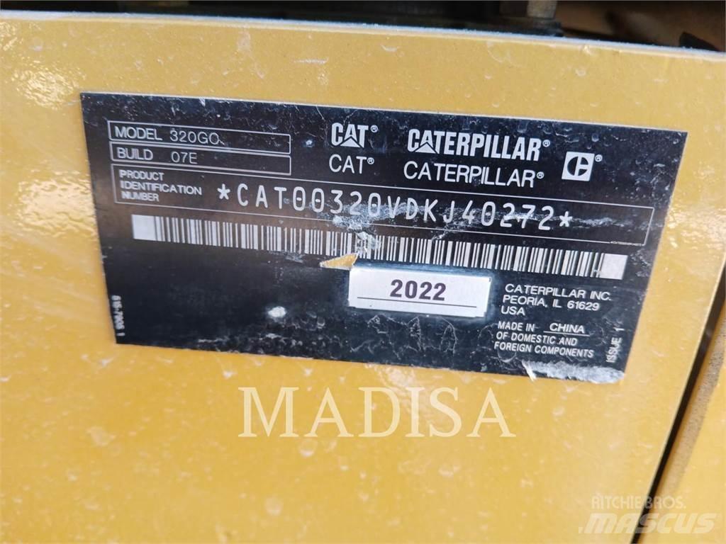 CAT 320 GC Vikšriniai ekskavatoriai