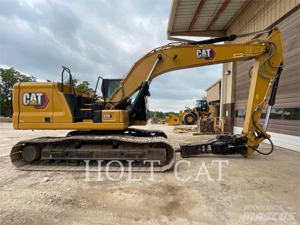 CAT 320 TC Vikšriniai ekskavatoriai
