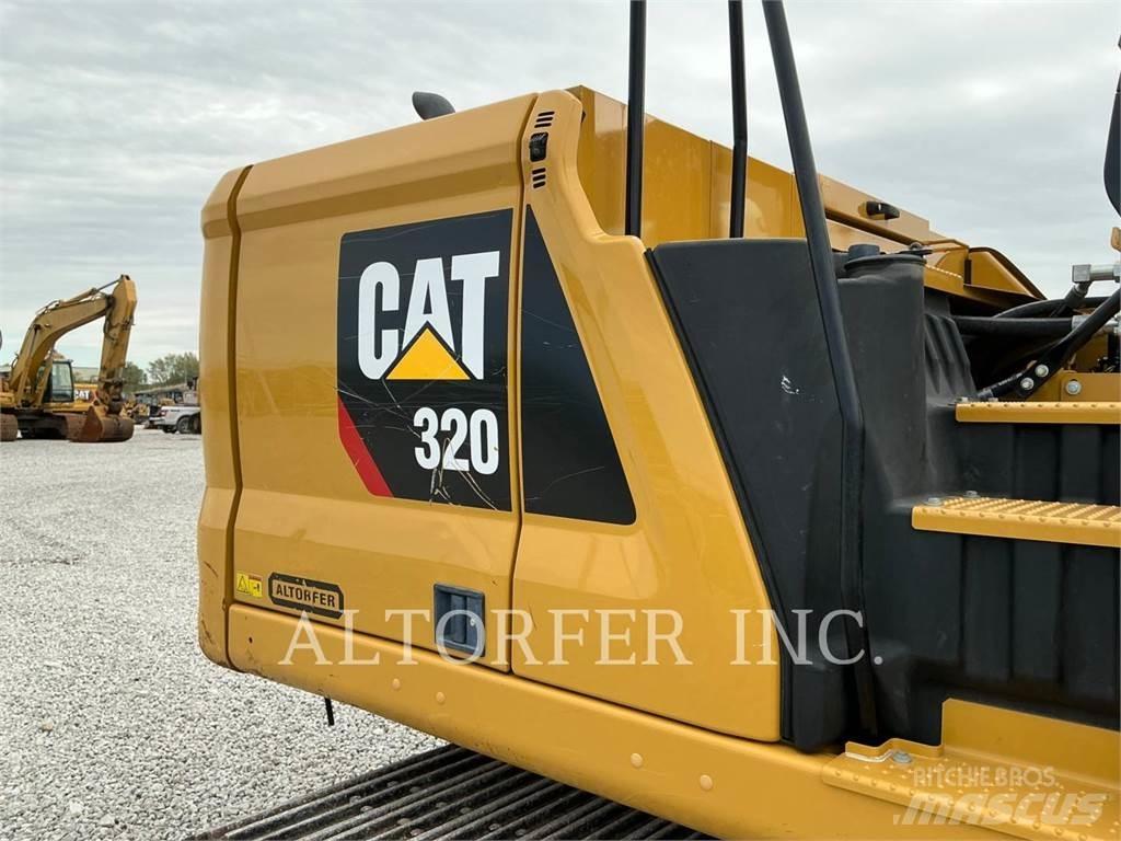 CAT 32007 Vikšriniai ekskavatoriai