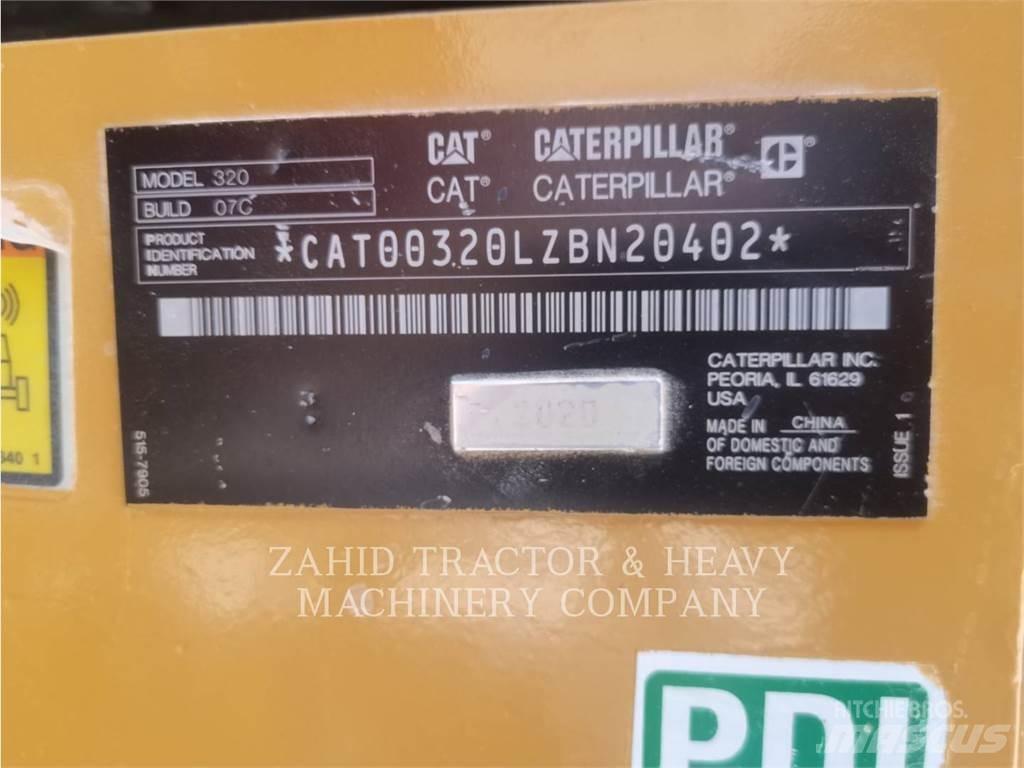 CAT 32007 Vikšriniai ekskavatoriai