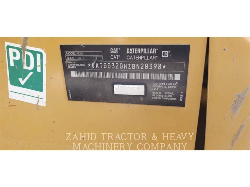 CAT 32007 Vikšriniai ekskavatoriai