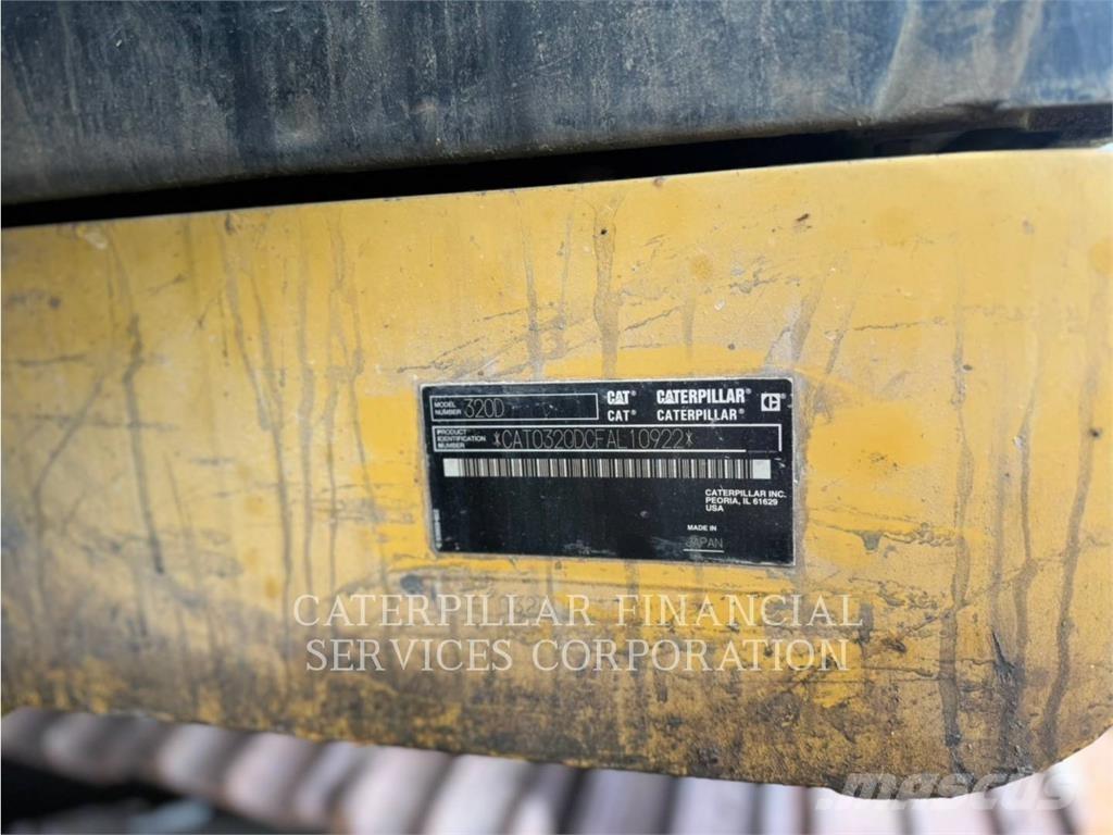 CAT 320D Vikšriniai ekskavatoriai