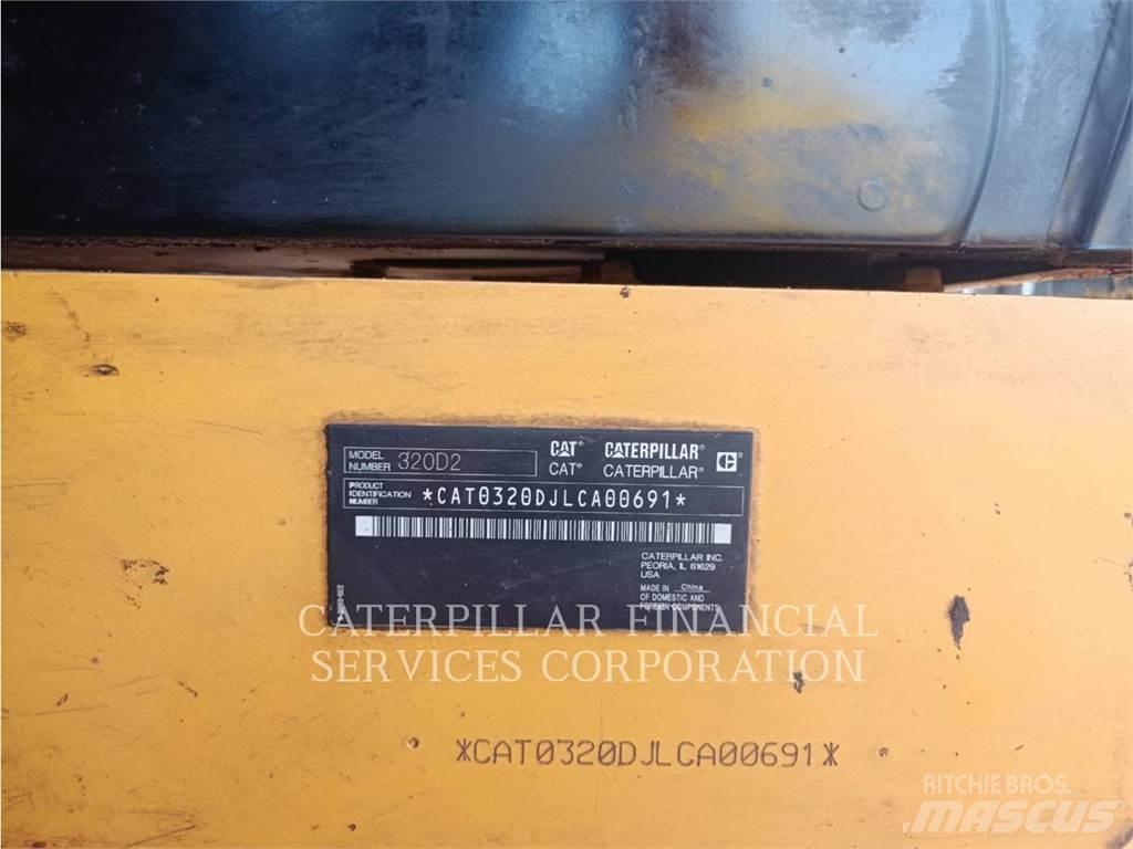 CAT 320D2 Vikšriniai ekskavatoriai