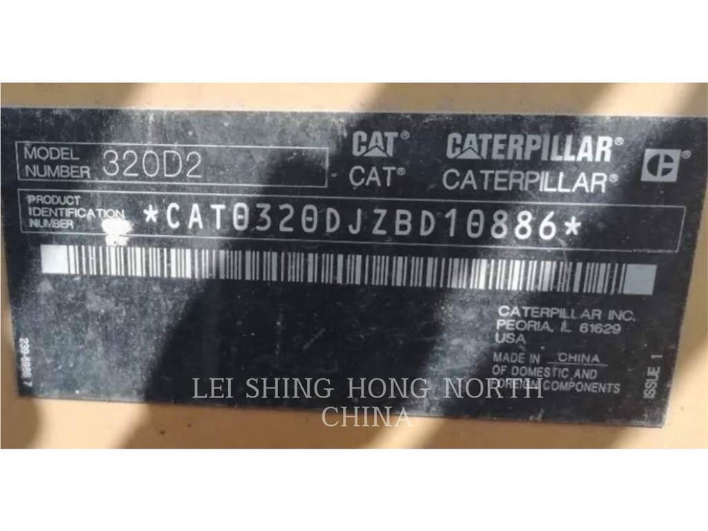 CAT 320D2 Vikšriniai ekskavatoriai