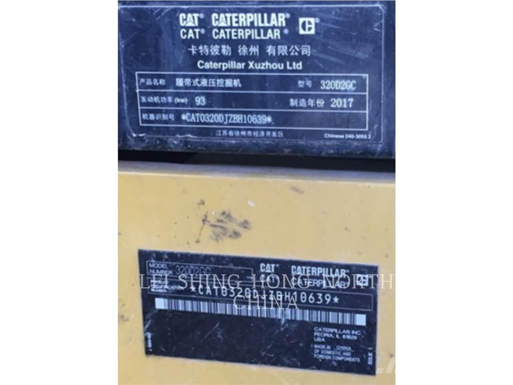 CAT 320D2GC Vikšriniai ekskavatoriai
