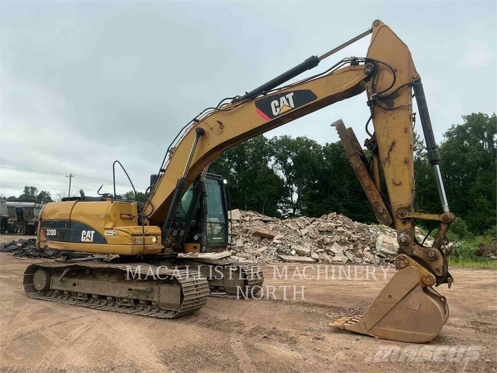 CAT 320DL PTQ Vikšriniai ekskavatoriai