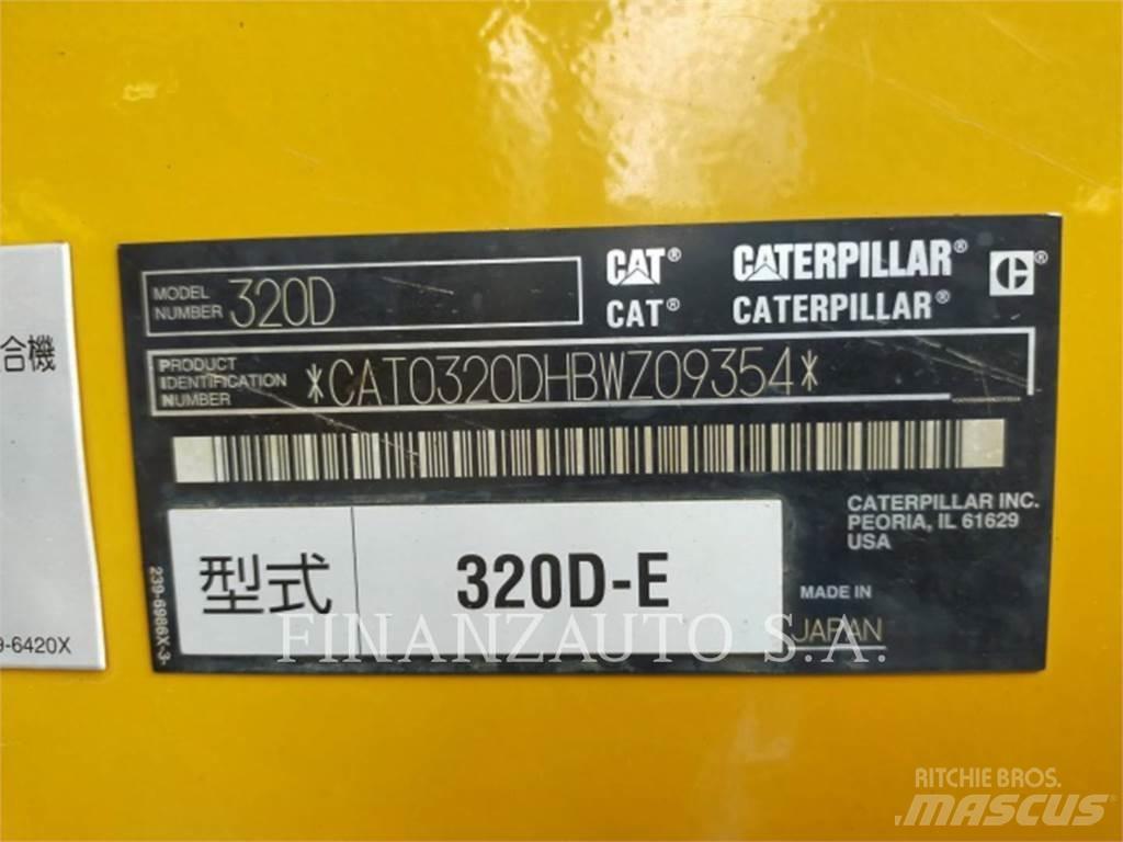 CAT 320DLIM Vikšriniai ekskavatoriai