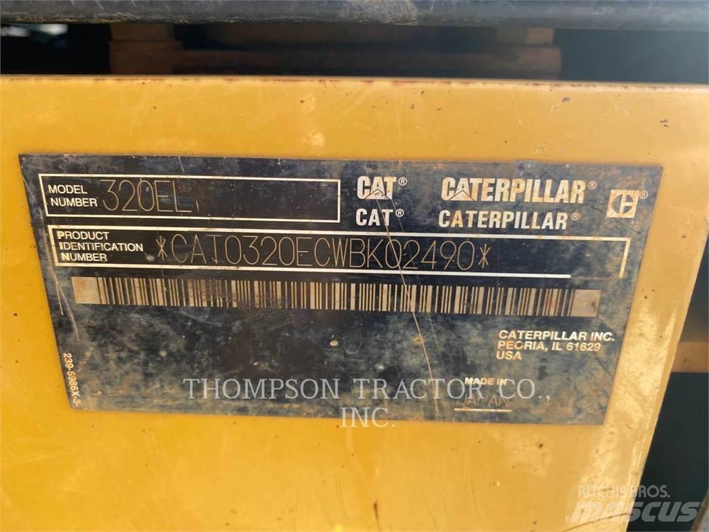 CAT 320EL Vikšriniai ekskavatoriai