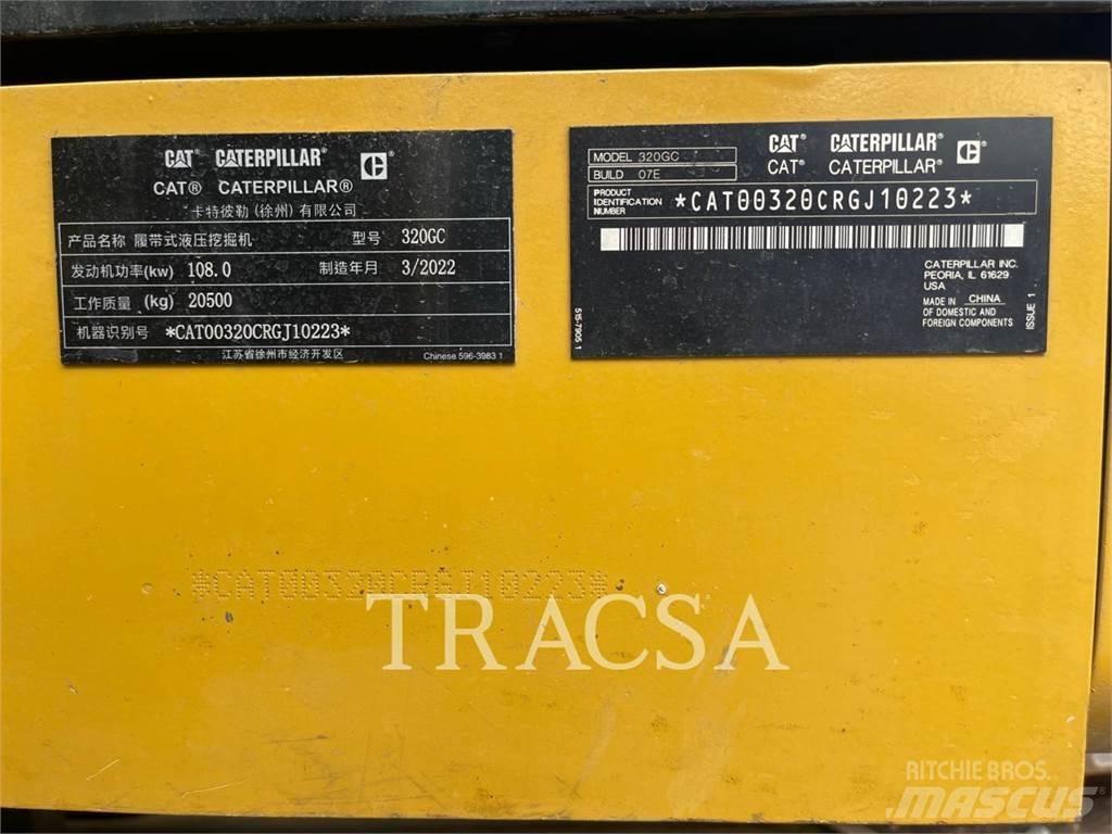 CAT 320GC Vikšriniai ekskavatoriai