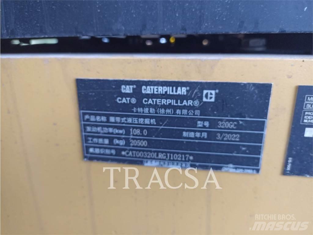 CAT 320GC Vikšriniai ekskavatoriai